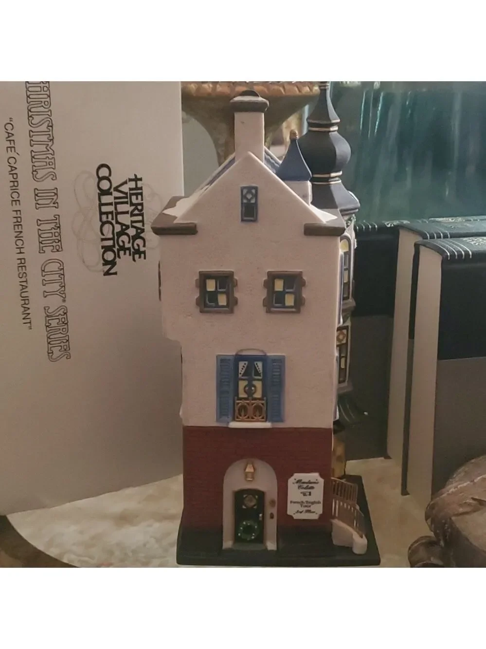 Heritage Village Collection Café Caprice French Restaurant Building Dept 56